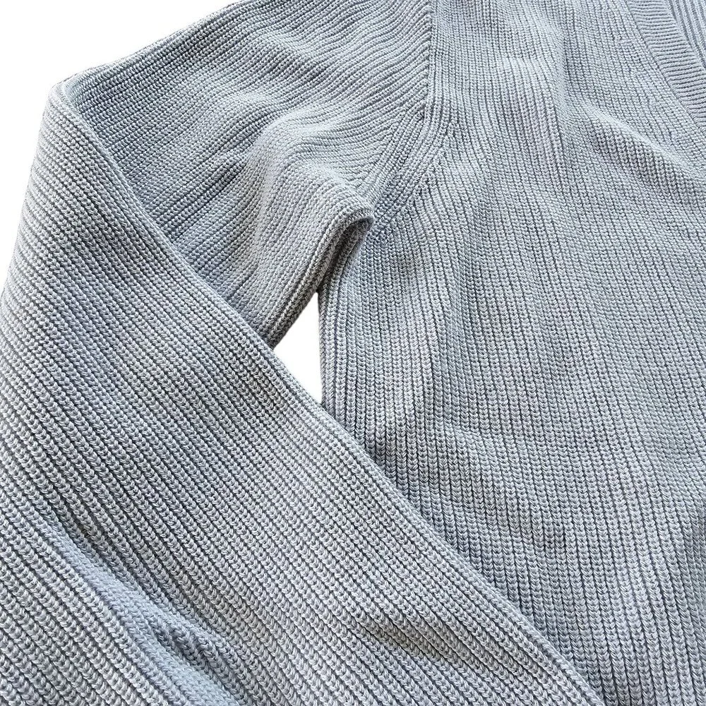 J.Crew Women's Lilac Purple Cotton Cardigan Size M - Picture 4 of 11